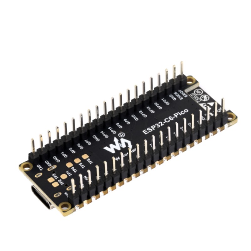 ESP32-C6-Pico-M cum Soldi PIN