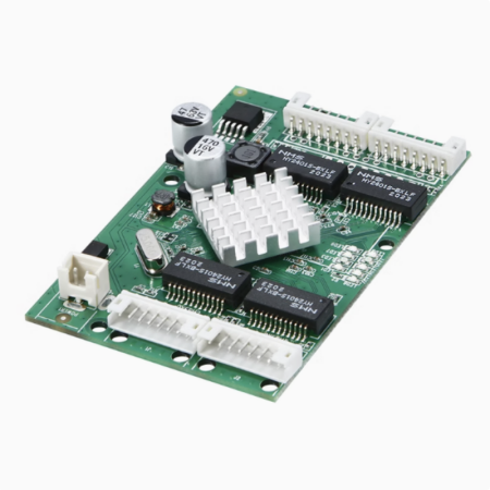 Mini 4-port Gigabit Ethernet switch module